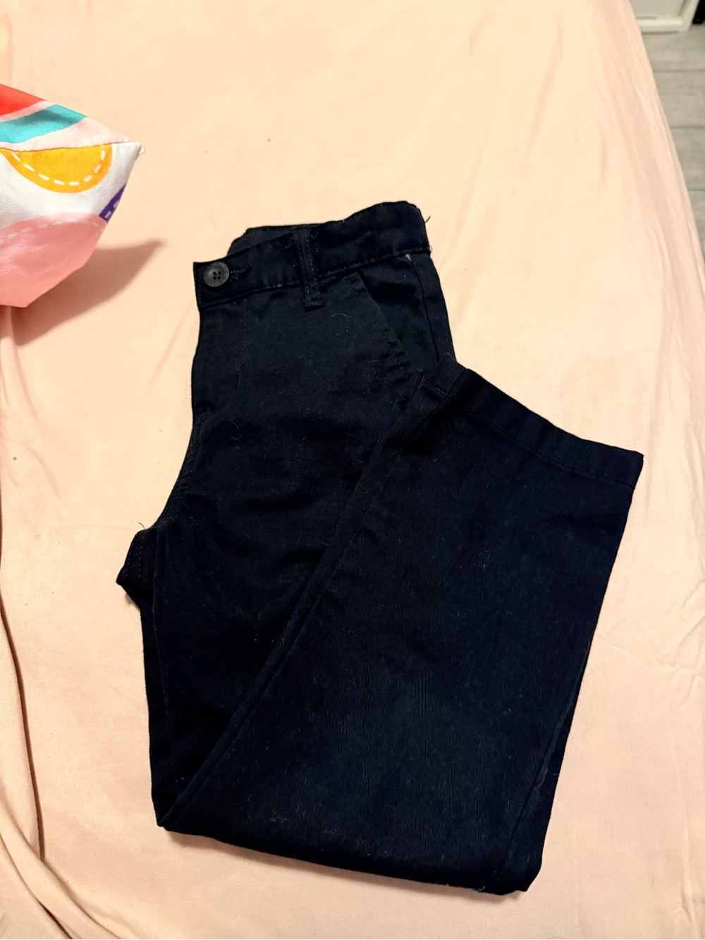 Black Boys Uniform Pants